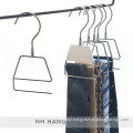 Metal Swivel Hook Plastic Covered Display Tie Scarf Hangers